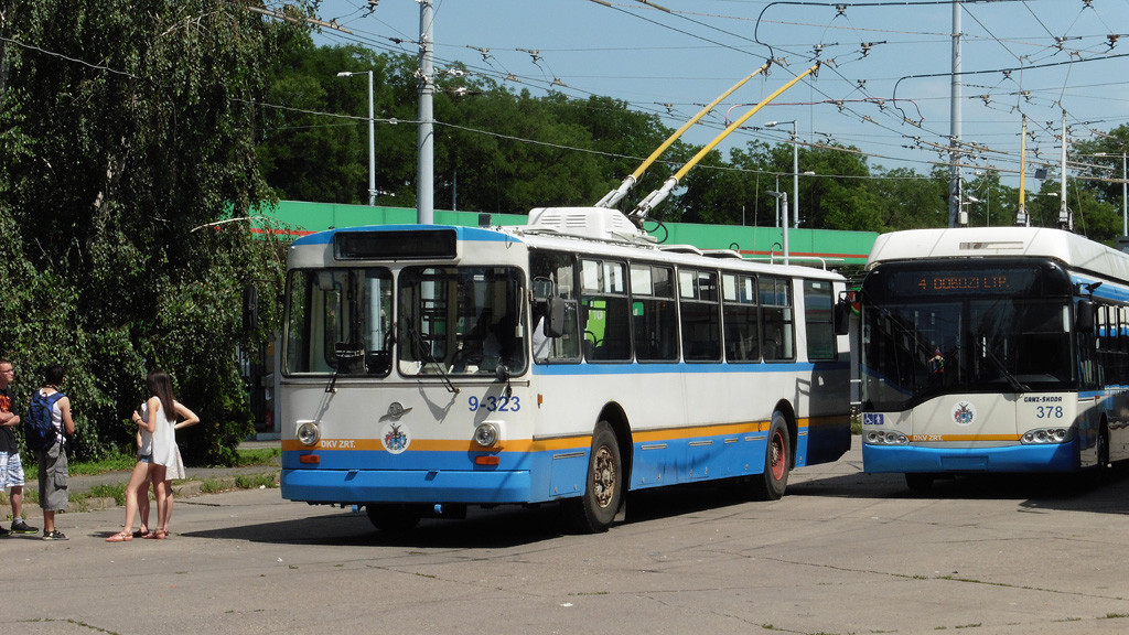 ZIU-9 trolibusz Debrecen