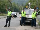 Rendőrségi akció, közúti ellenőrzés
