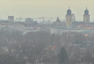 Szálló por, szmog, Debrecen