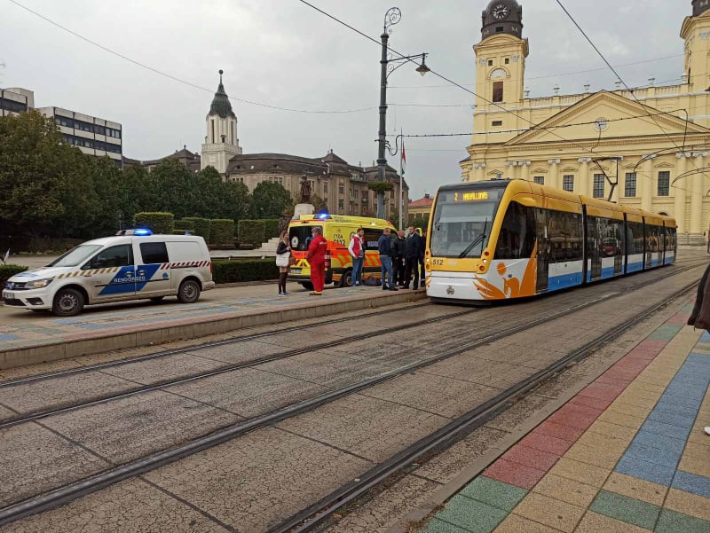 Villamosbaleset, Debrecen
