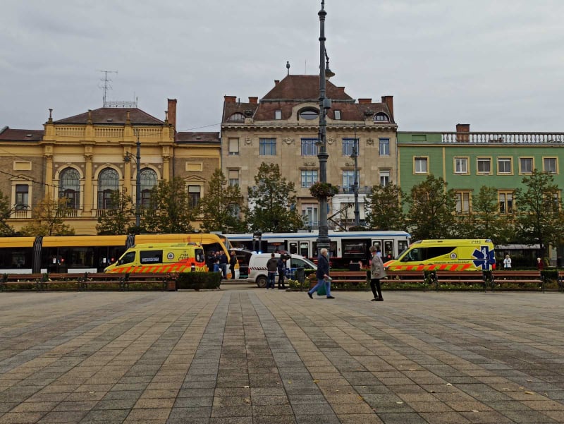 Villamosbaleset, Debrecen