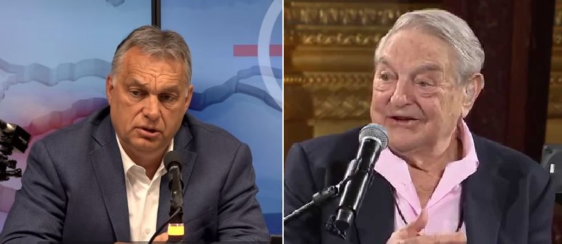 Orbán Viktor és Soros György