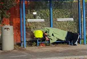 Hajléktalan Debrecenben