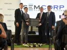A SEMCORP vállalat gyártóüzemének alapkőletétele Debrecenben