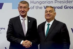 Andrej Babis és Orbán Viktor