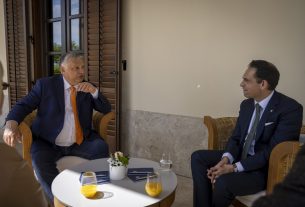 Orbán Viktor fogadja Tom Van Griekent