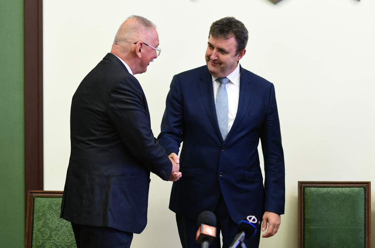 Szilvássy Zoltán és Palkovics László