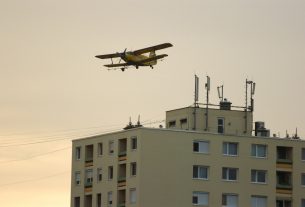 Repülő Szeged felett