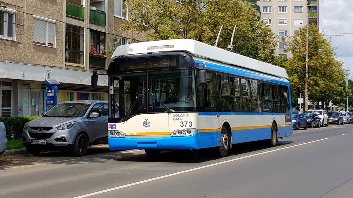 Trolibusz Debrecenben DKV