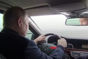 Putyin a Krími hídon