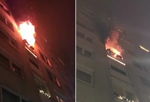 Lakástűz Miskolcon tűzijáték