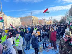Akkugyár tüntetés Debrecenben