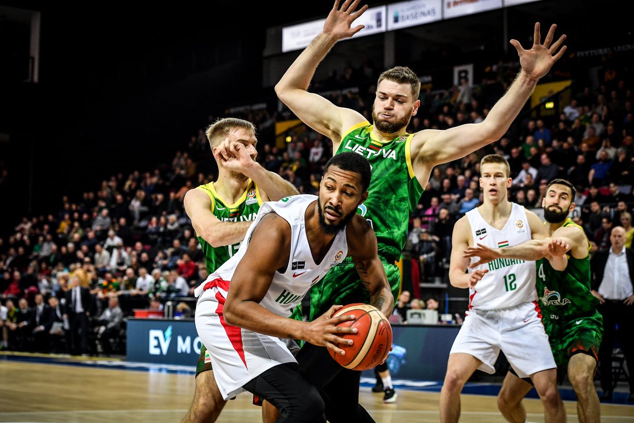 Litvánia - Magyarország kosárlabda