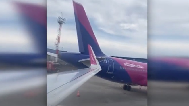 Wizz Air baleset Románia