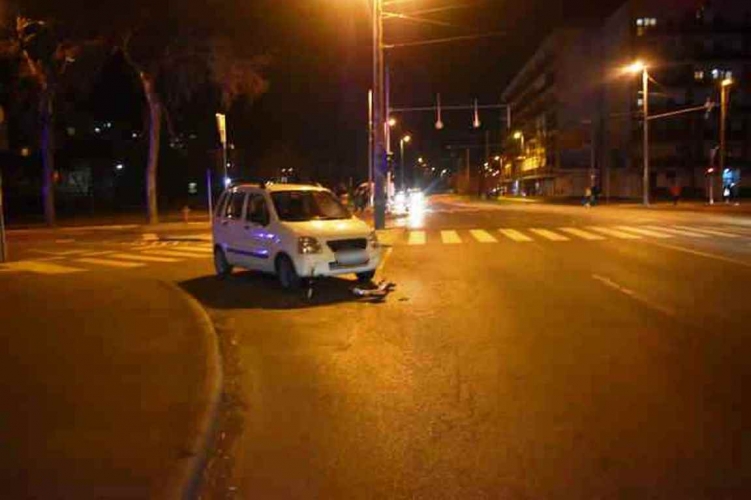 Súlyos baleset Debrecenben a Honvéd utcán