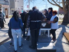 Ételosztás Debrecenben