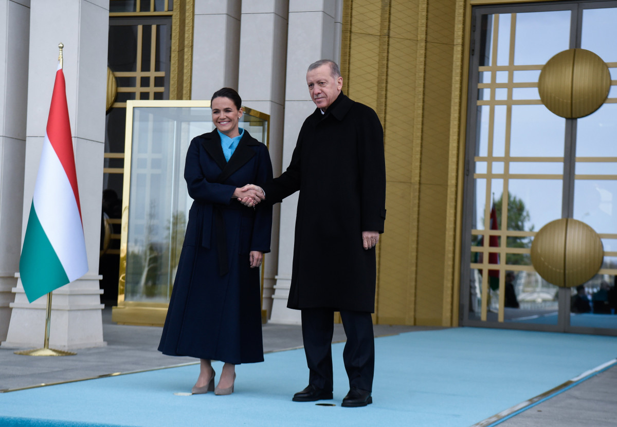Novák Katalin, Erdogan