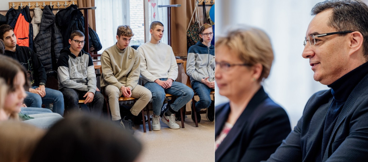 Papp László a Fazekas Mihály Gimnáziumban