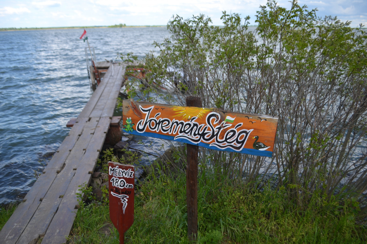 Tisza-tó Jóreménység stég