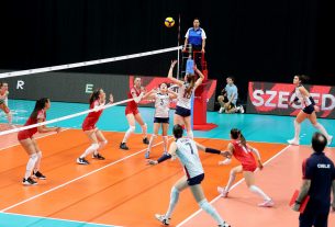 Szeged, U19-es női röplabda világbajnokság, Pick Aréna, Magyarország-Chile, mérkőzés, röplabda, sport
