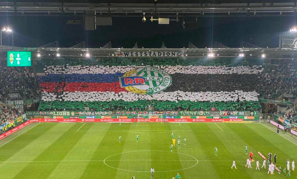 Rapid Wien FTC koreográfia