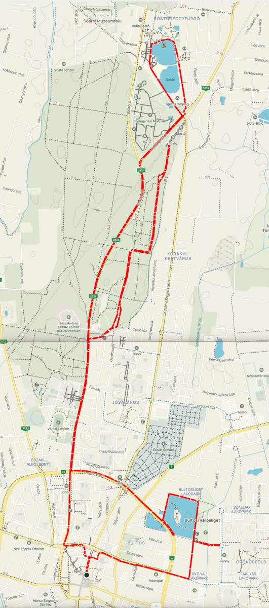 félmaratoni táv nyíregyházi futófesztivál