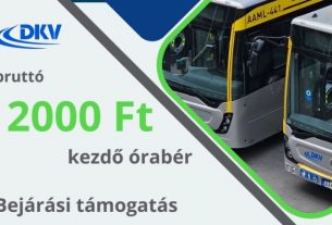 Buszvezető állás DKV