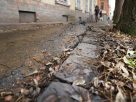 Szeged, Gogol utca, útfelújítás, járda, közlekedés, gyalogos, kátyú