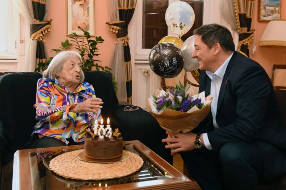 103 éves lett Keleti Ágnes 
