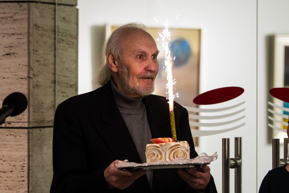 Gonda Zoltán festőművész kiállítása Debrecenben