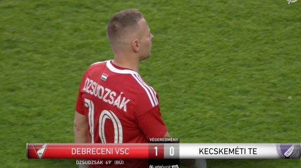 DVSC-Kecskemét 1-0