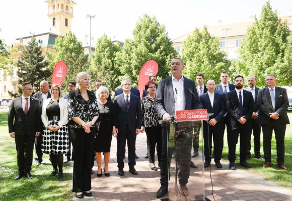 Szeged, Botka László, polgármester, Összefogás Szegedért Egyesület, önkormányzati képviselőjelölt, választás