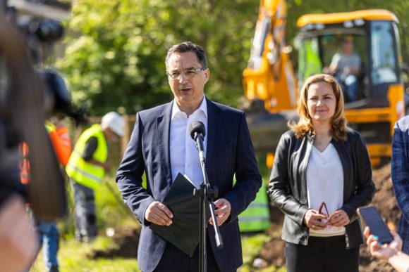 Határ út felújítása Papp László