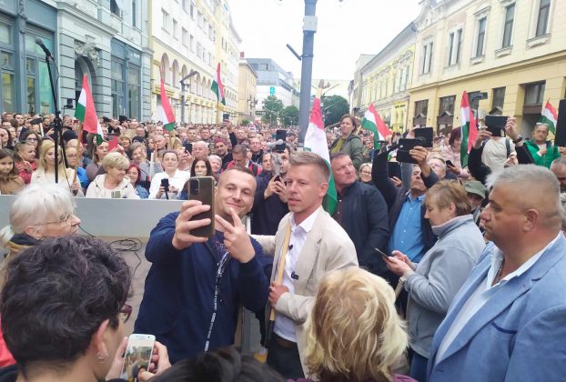 Magyar Péter Nyíregyházán