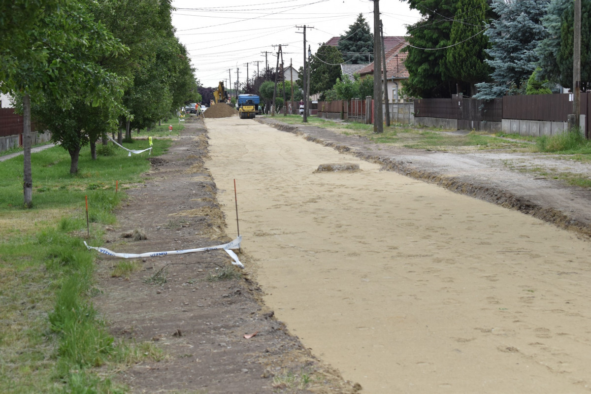 Uniós pénzből újítanak fel utcákat Derecskén