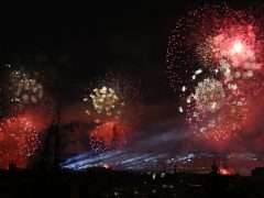 Tűzijáték Budapesten augusztus 20-án