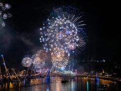 Tűzijáték Budapesten augusztus 20-án