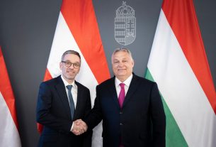 Orbán Viktor és Herbert Kickl