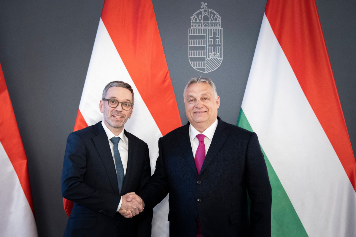 Orbán Viktor és Herbert Kickl