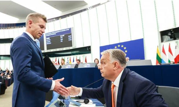 Magyar Péter és Orbán Viktor