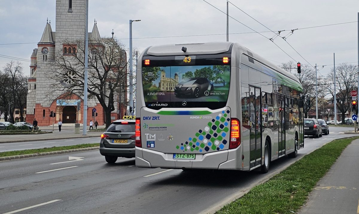 Ideiglenesen áthelyezik a Vág utca megállót Debrecenben