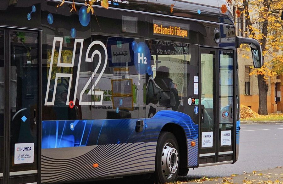 hidrogénbusz Debrecen