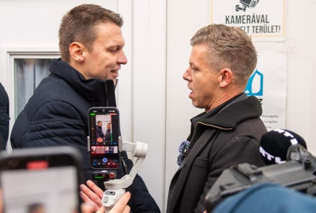 Menczer Tamás és Magyar Péter