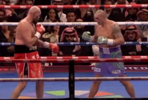 Olekszandr Uszik és Tyson Fury