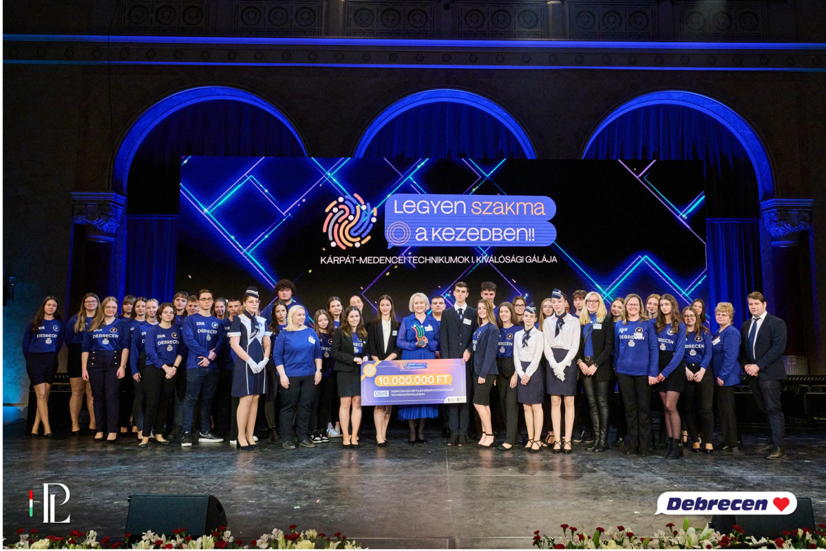 A legjobbak között a Debreceni Szakképzési Centrum