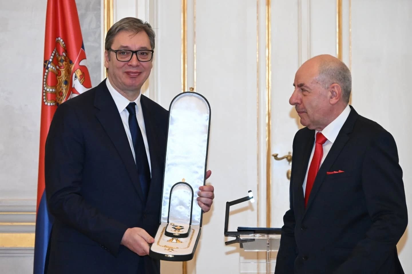 Sulyok Tamás és Alekszandar Vucsics