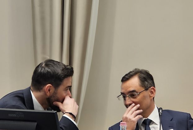 Papp László és Barcsa Lajos a debreceni közgyűlésen