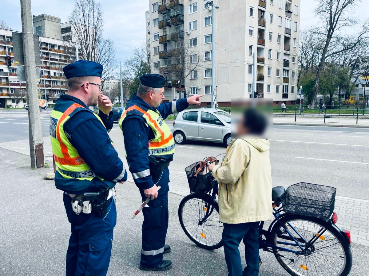 A kerékpárosokat figyelmeztetik Debrecenben