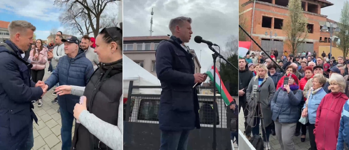 Magyar Péter Hajdúböszörményben