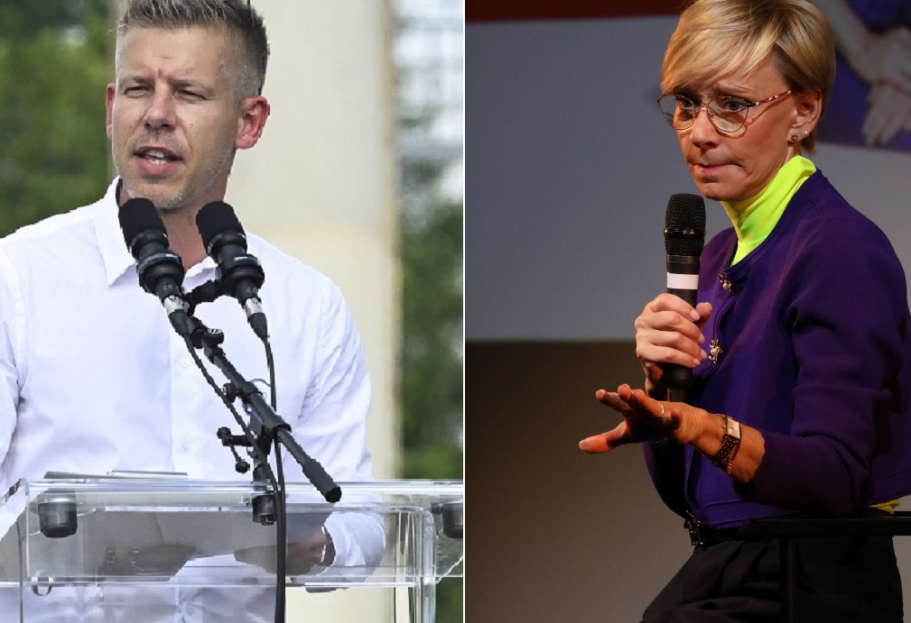 Jakupcsek Gabriella és Magyar Péter